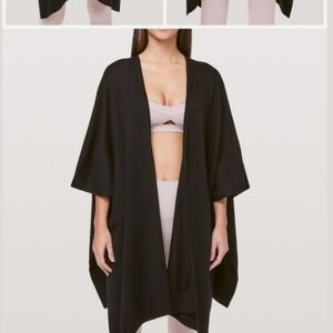 Lululemon Free to Coast Wrap Black One Size